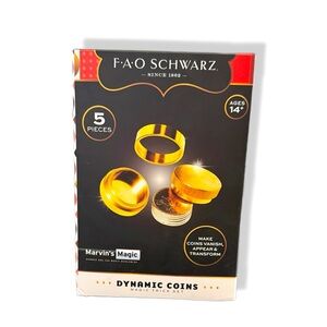 FAO Schwarz Dynamic Coins Magic Trick Set